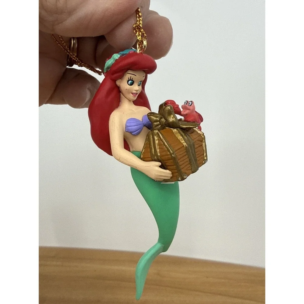 Disney Christmas Magic 102 Little Mermaid Ariel Ornament Collectible In Box Used
